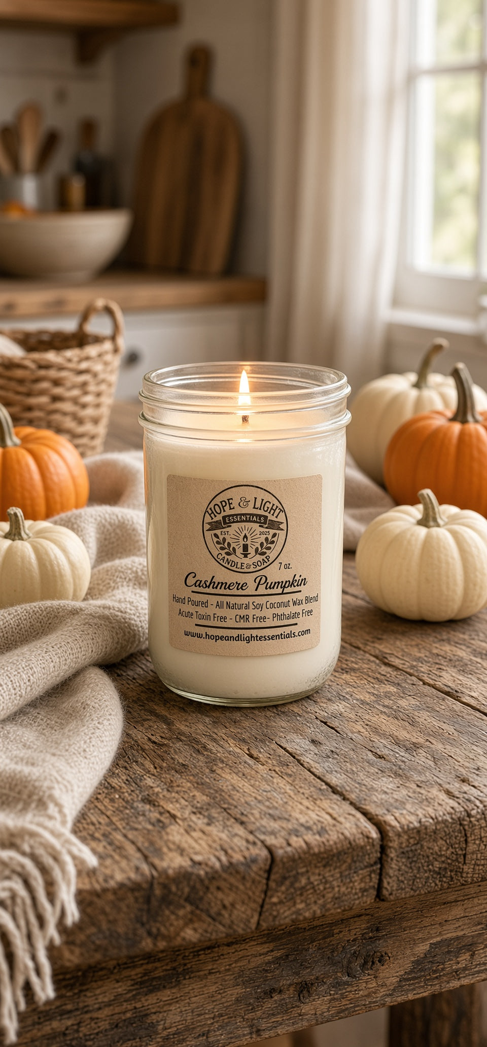 7 oz Cashmere Pumpkin