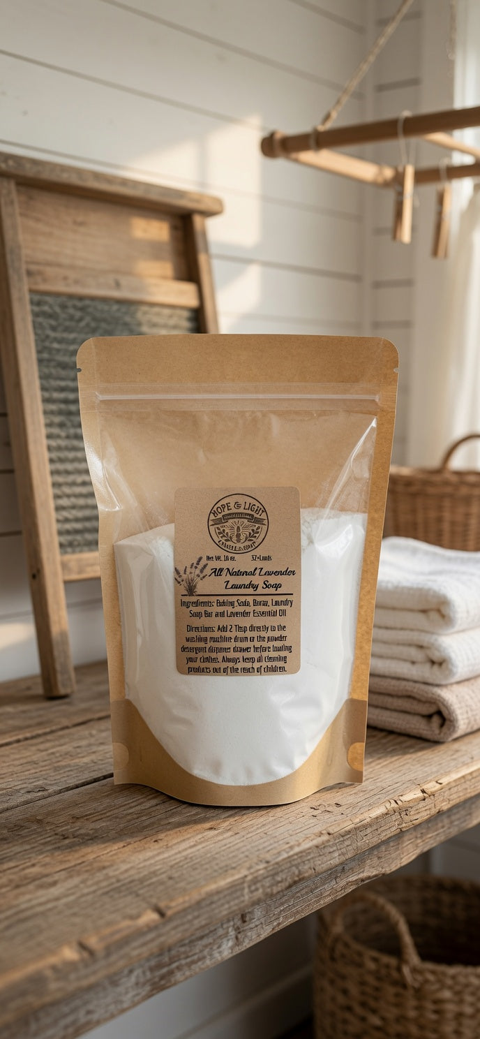 Lavender All-Natural Laundry Soap