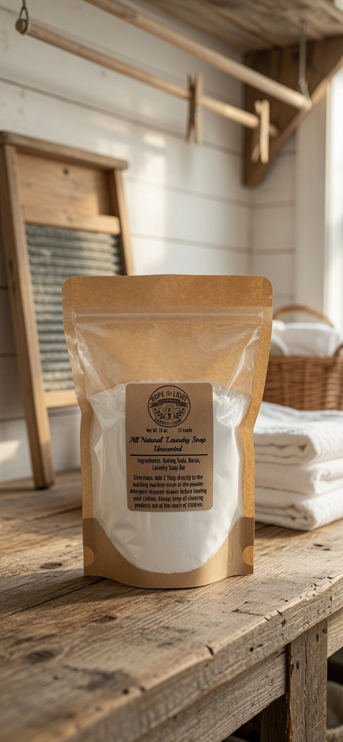 Unscented All-Natural Laundry Soap