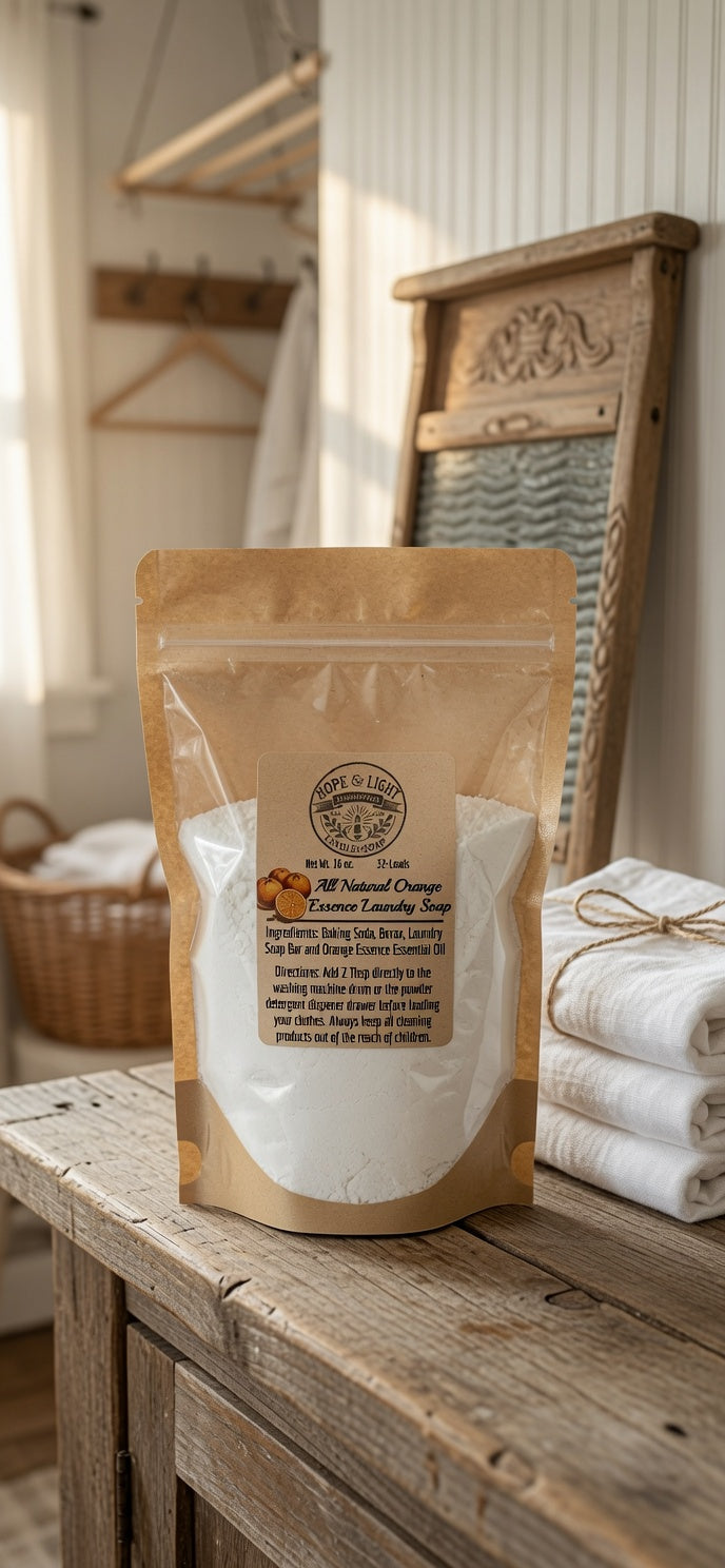 Orange Essence All-Natural Laundry Soap