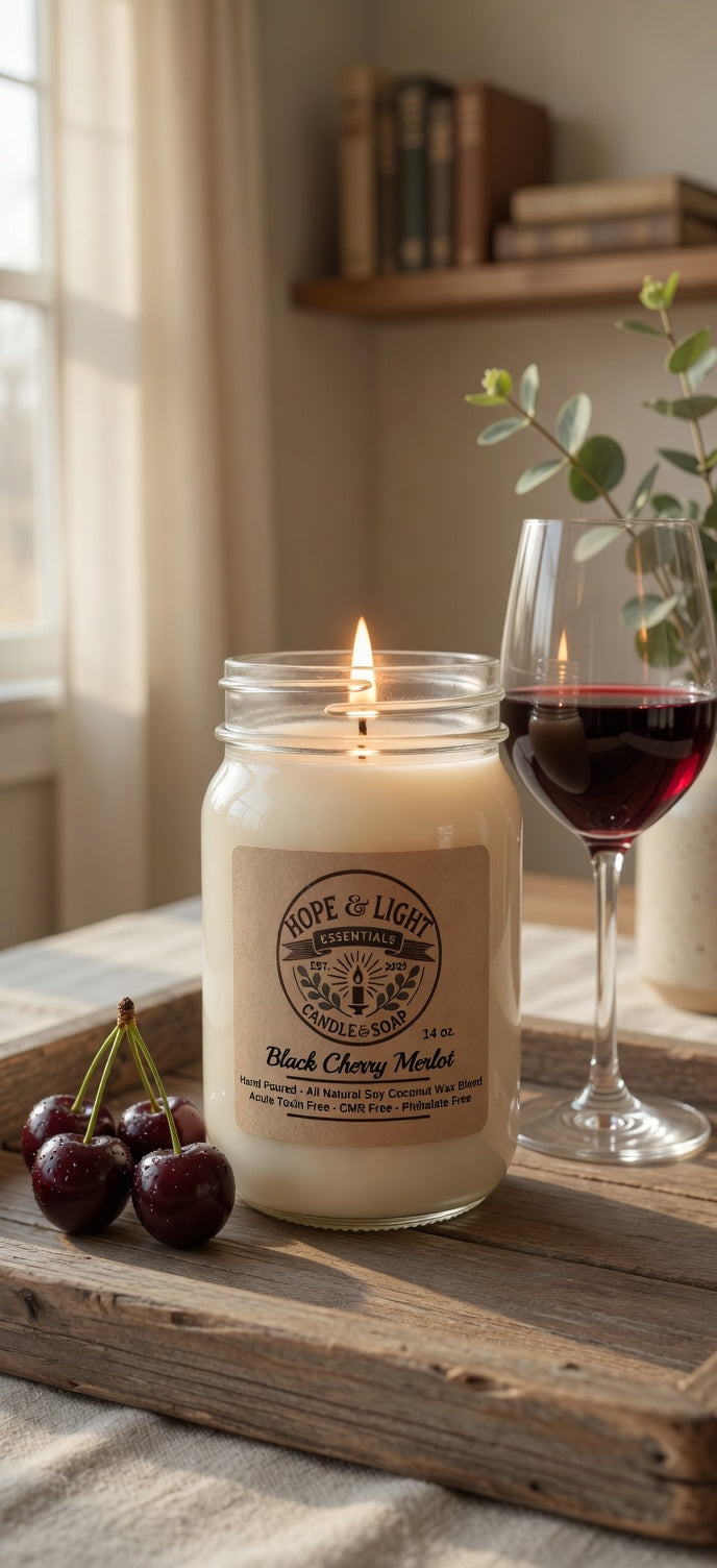14 oz Black Cherry Merlot