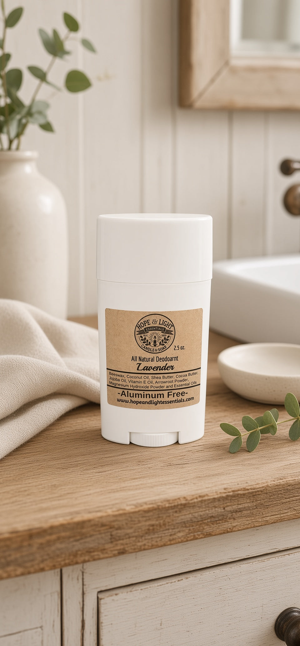 Lavender All-Natural Deodorant