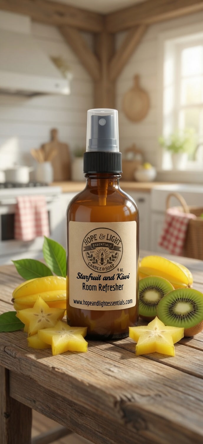 4oz Starfruit and Kiwi Room Refresher