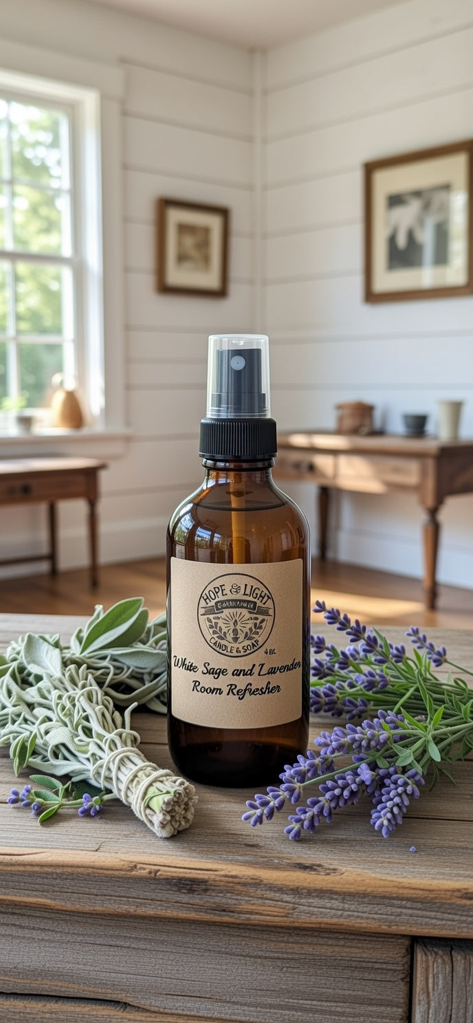 4oz White Sage and Lavender Room Refresher