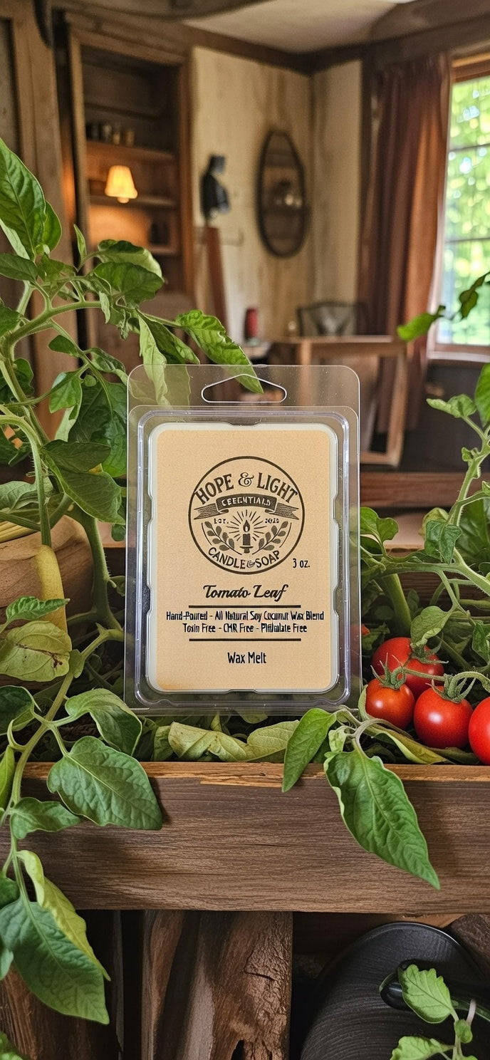 3 oz Tomato Leaf Wax Melt