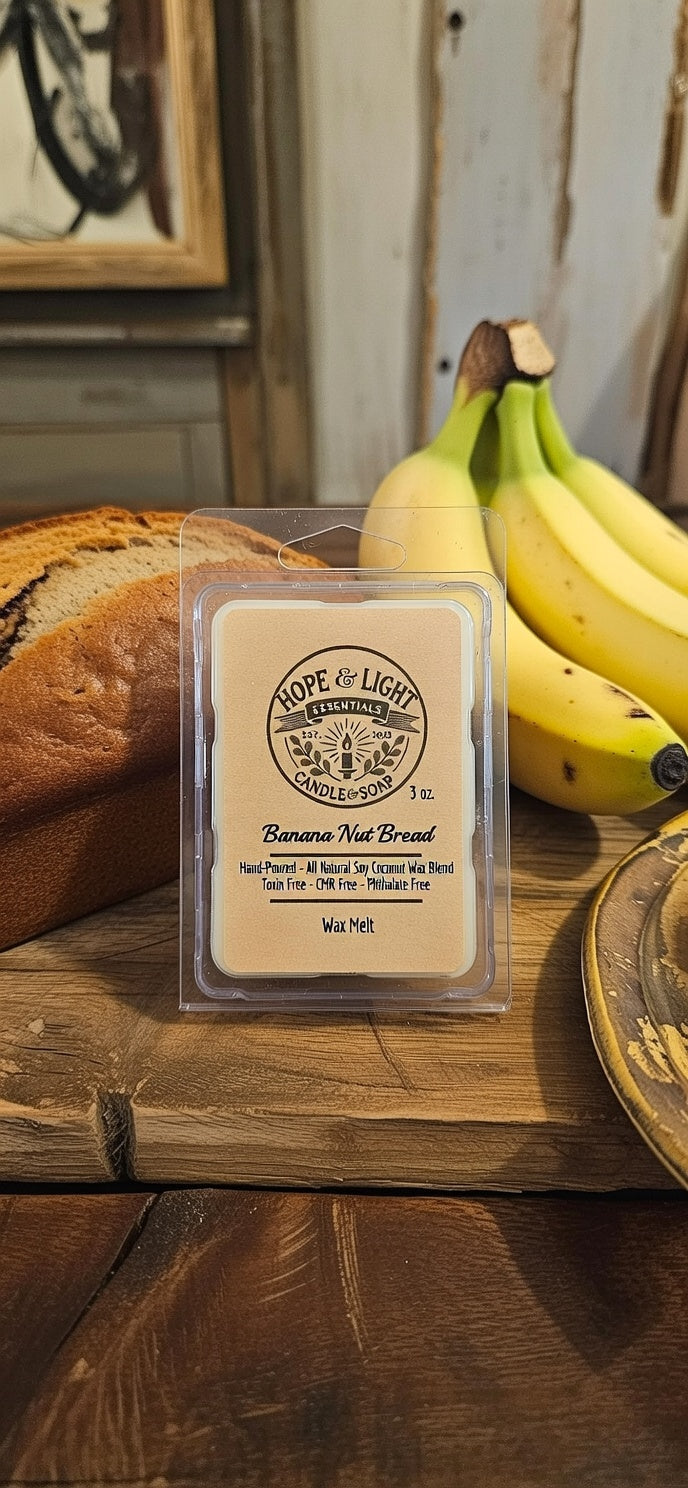 3 oz Banana Nut Bread Wax Melt