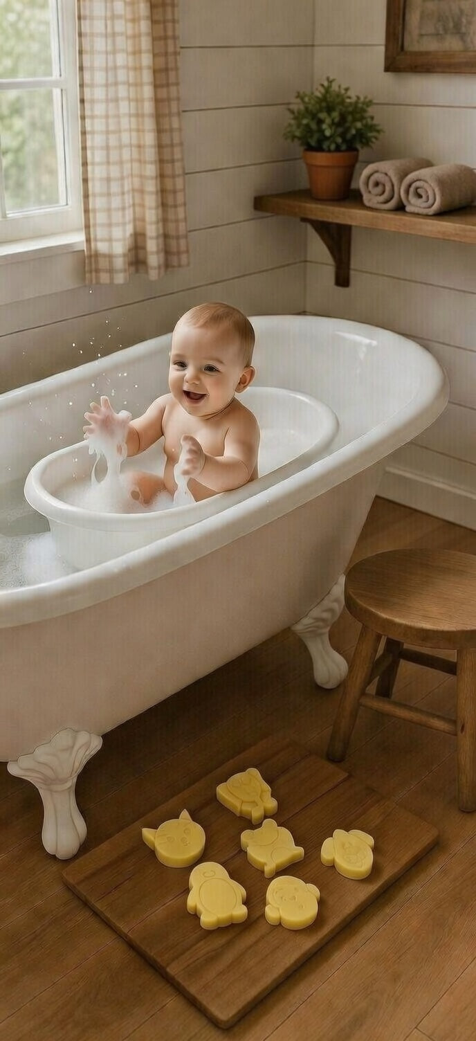 Gentle All Natural Baby Soap (Uglies Collection)