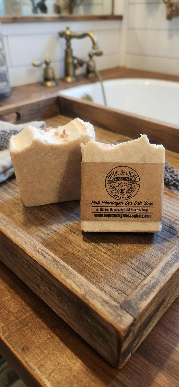 Pink Himalayan Salt Soap