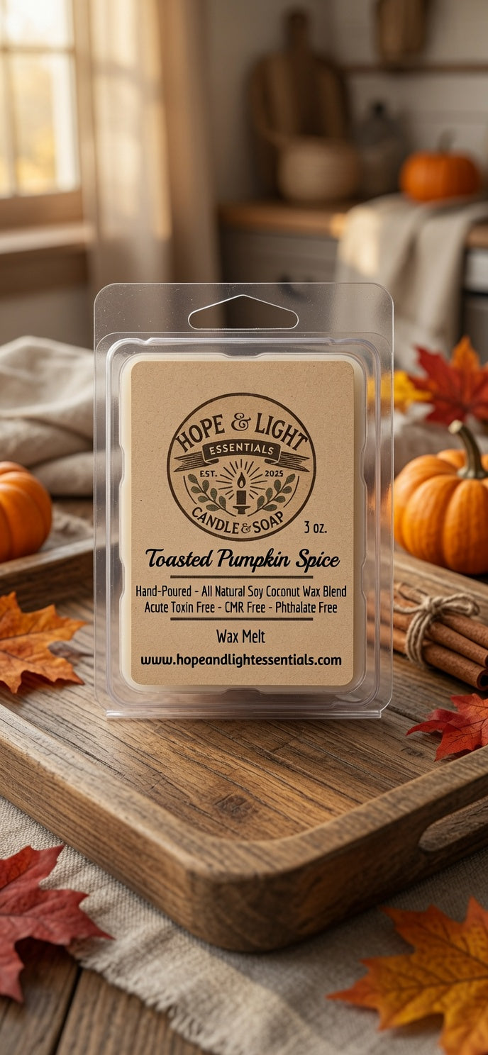 3 oz Toasted Pumpkin Spice Wax Melt