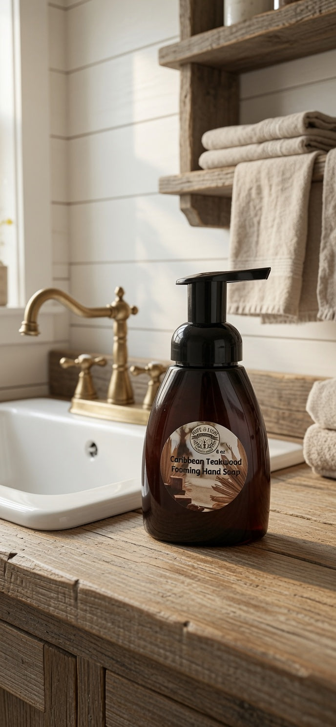 Caribbean Teakwood Foaming Hand Soap